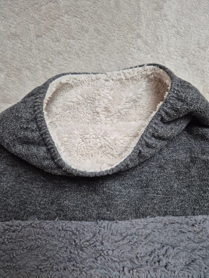 Snood gris blanc isotoner - photo numéro 2