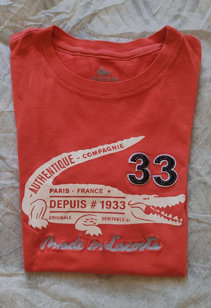 Tee shirt Lacoste Taille S - photo numéro 9