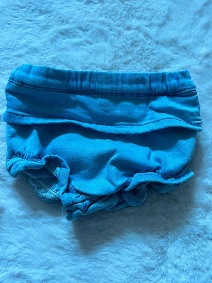 Short en jeans effet culotte - photo numéro 2