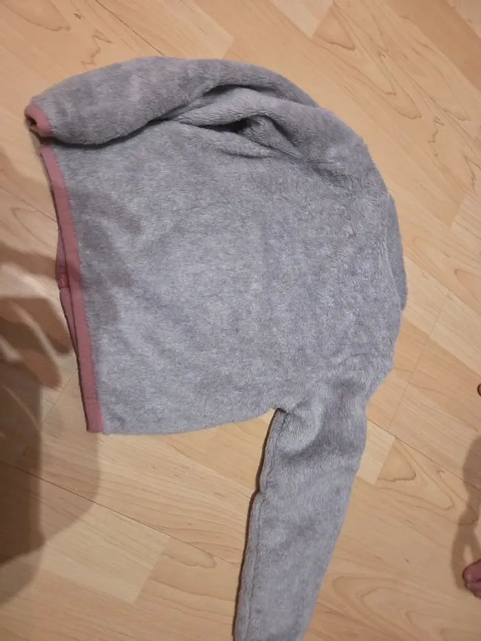 Veste grise 3ans fille - photo numéro 3