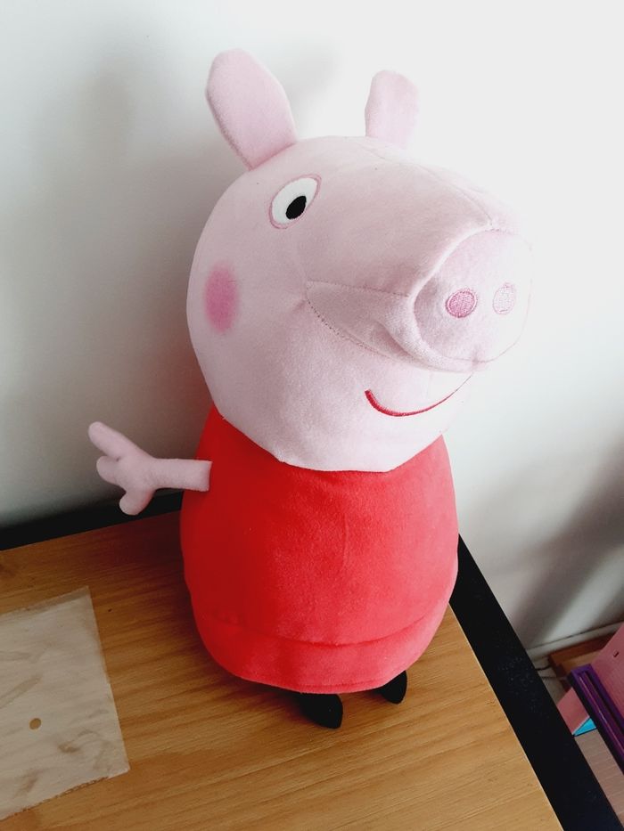Grande Peluche Peppa Pig 45 cm neuve