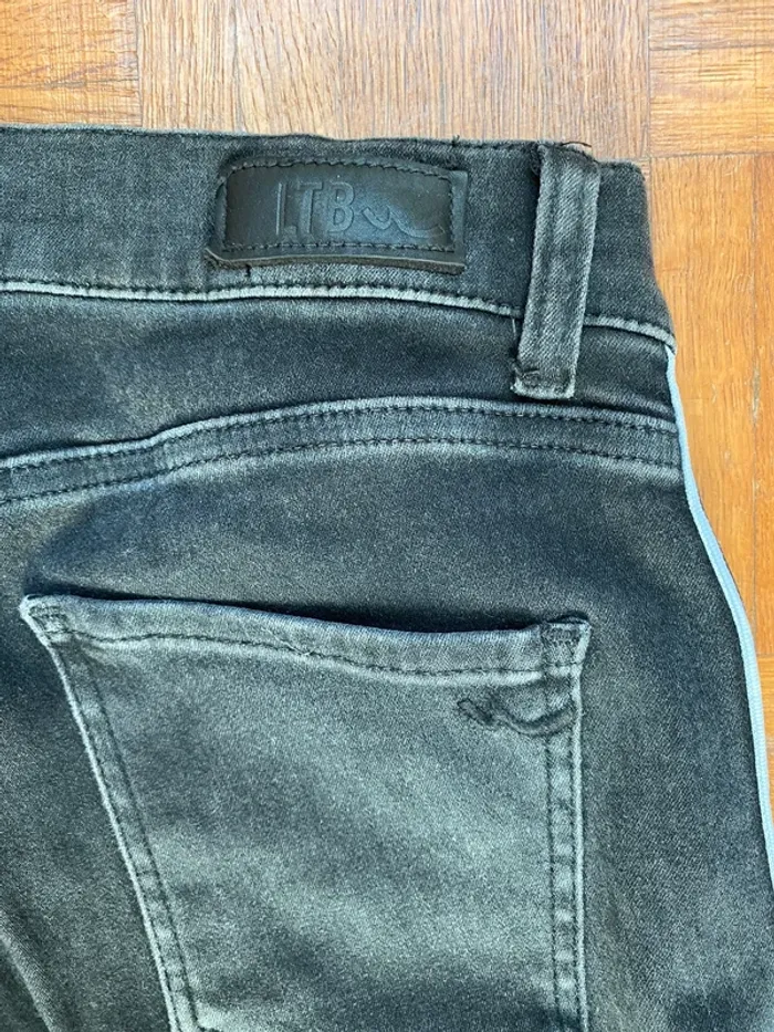 Jean slim noir LTB - photo numéro 6