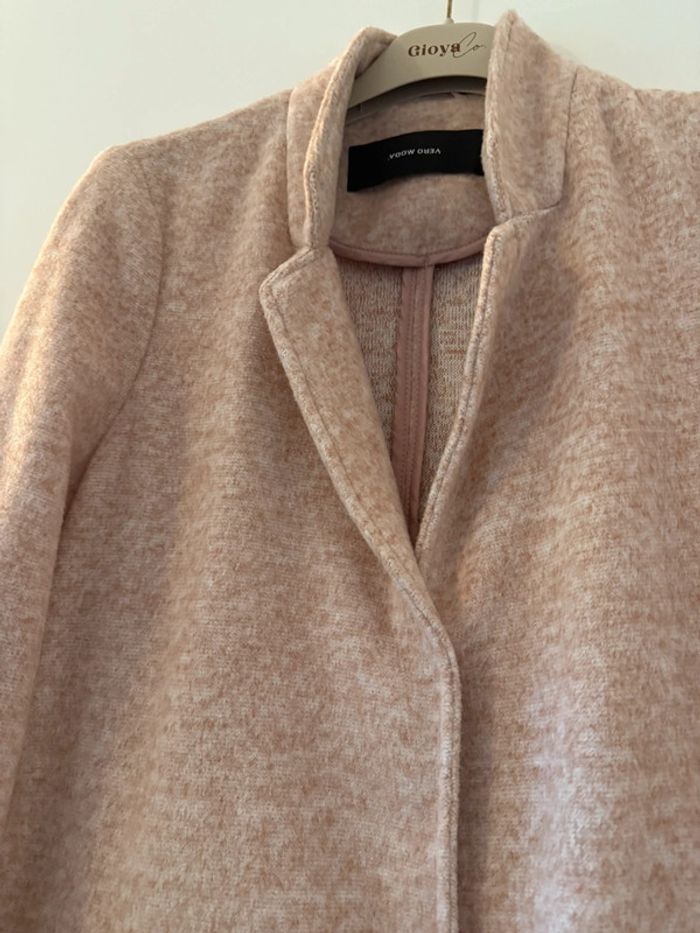 Veste légère rose pale mi longue Vero Moda - photo numéro 2