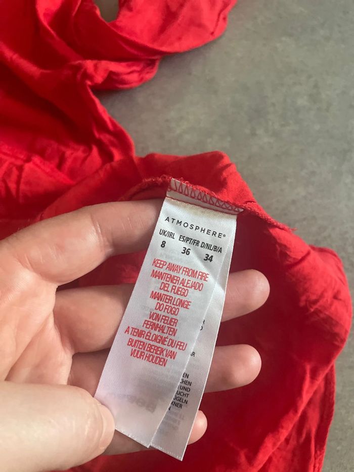 Chemise rouge - photo numéro 5