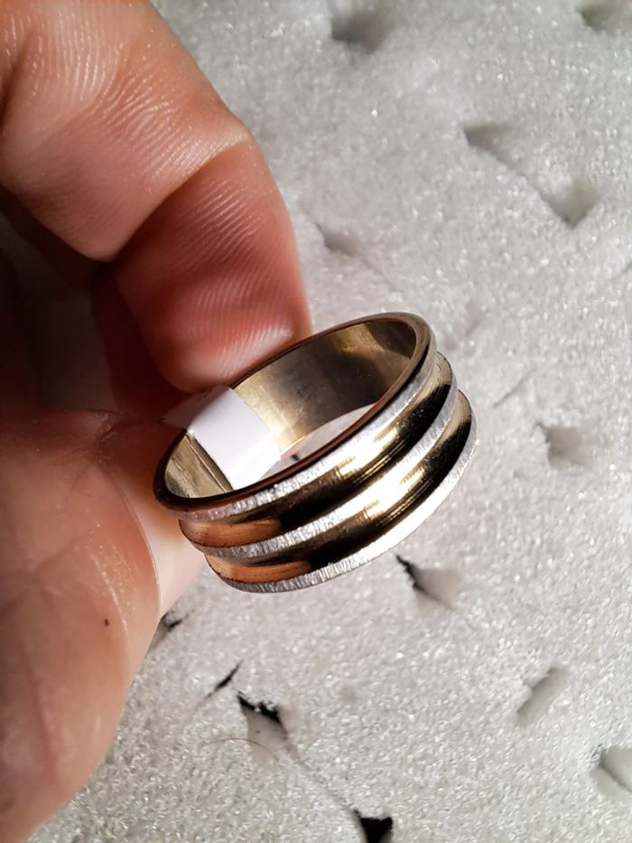 Bague acier inoxydable Granuleuse - photo numéro 2