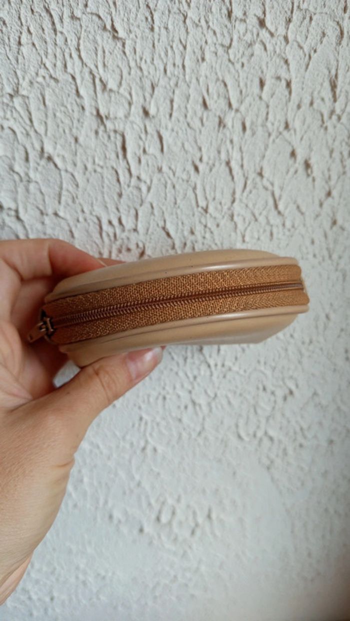 Petit porte monnaie beige - photo numéro 2
