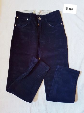 Pantalon velour zara 8 ans