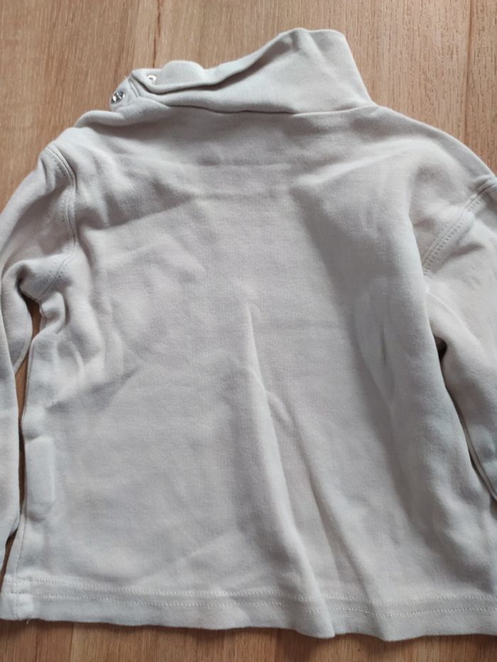 Pull col roulé Grain de blé 18 mois Manger ma soupe - photo numéro 5