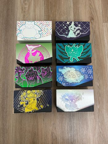 Lot de 8 Boîtes ETB vide pour rangement