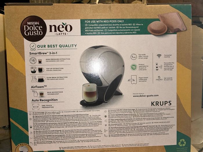 Dolce gusto Neo Latte Krupps - photo numéro 2