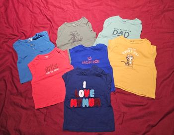 Lot t-shirt manche longue