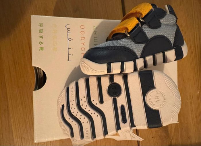 Basket GEOX bébé garçon neuve avec étiquette t19 - photo numéro 3