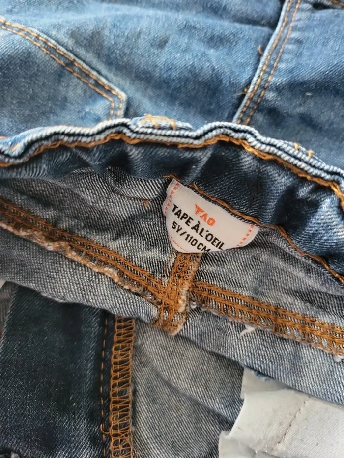 Jupe en jeans 5 ans - photo numéro 3