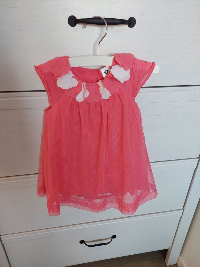 Robe rose 6 mois