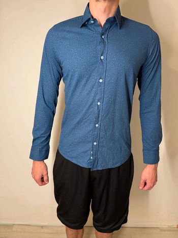 Chemise Versace Collection Homme S bleu