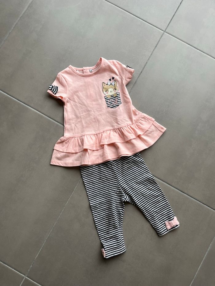 Ensemble fille 6 mois - photo numéro 3