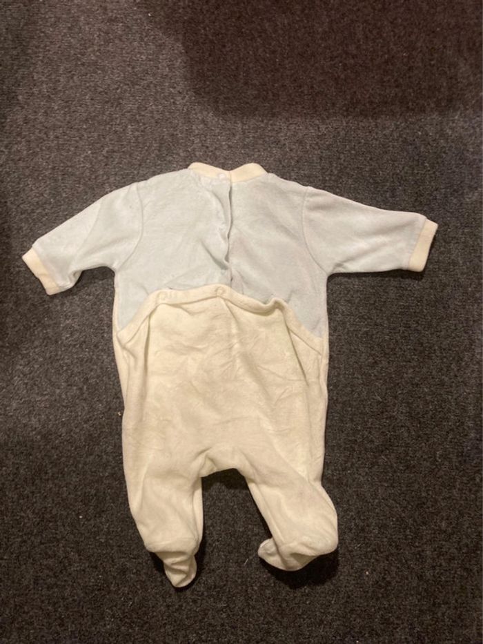 Pyjama mixte Léon le hérisson - Taille 1 mois - photo numéro 4