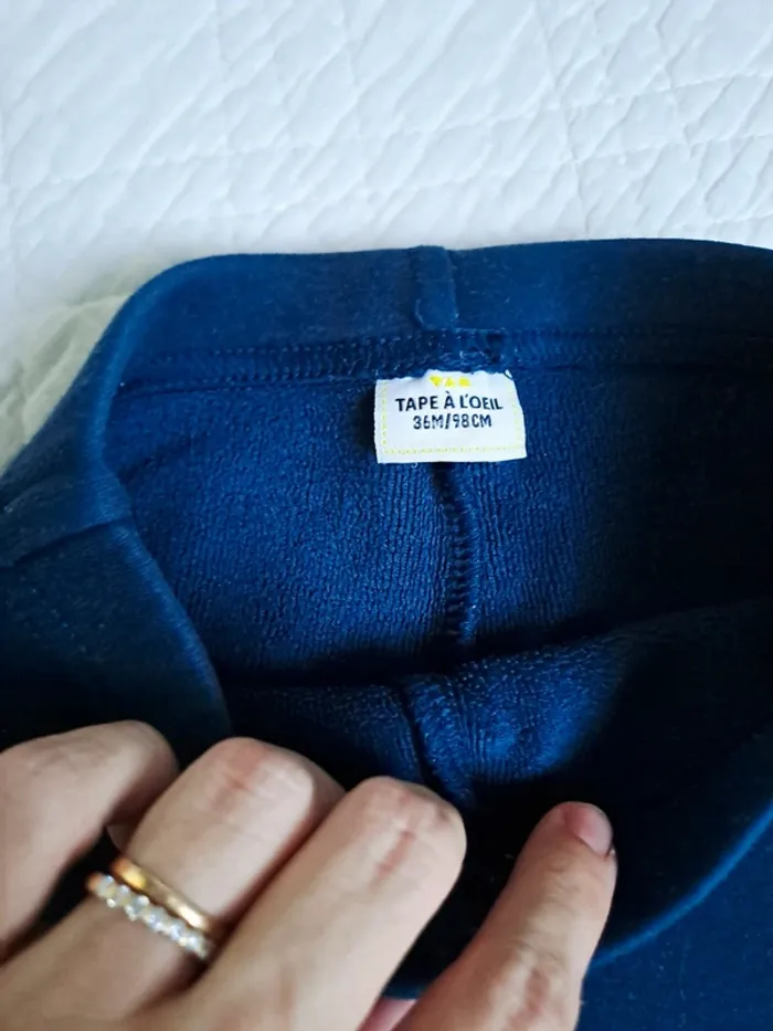Blouse chaude Sergent major et Legging polaire TAO-Taille 3 ans - photo numéro 5