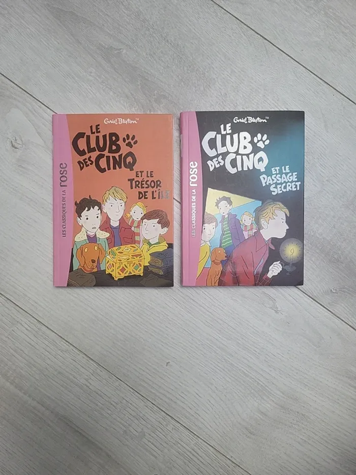 Lot de deux livres le club des cinq 1 et 2 - photo numéro 2
