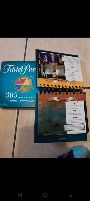 Jeux trivial poursuite