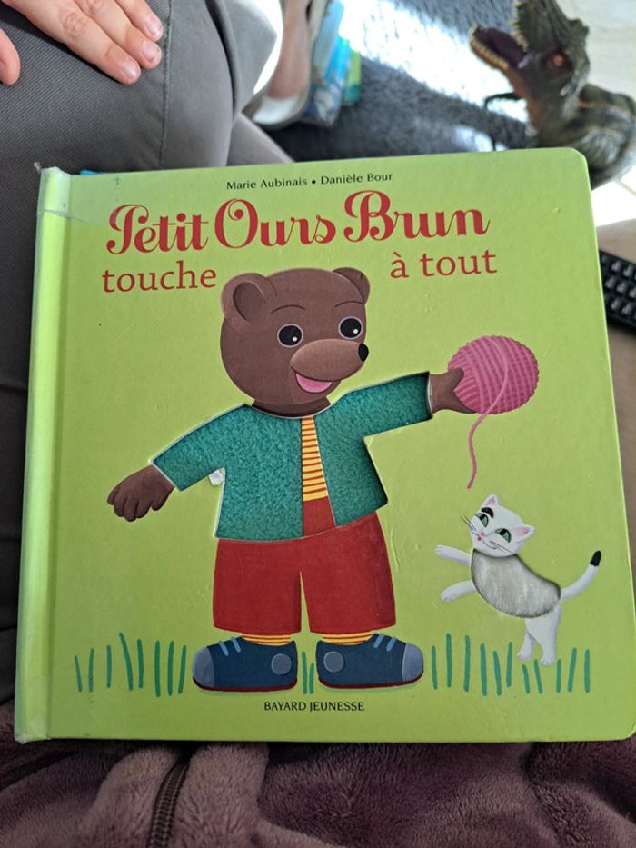 Livre petit ours brun
