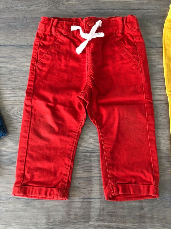 Lot de 6 pantalons taille 9 mois - photo numéro 5
