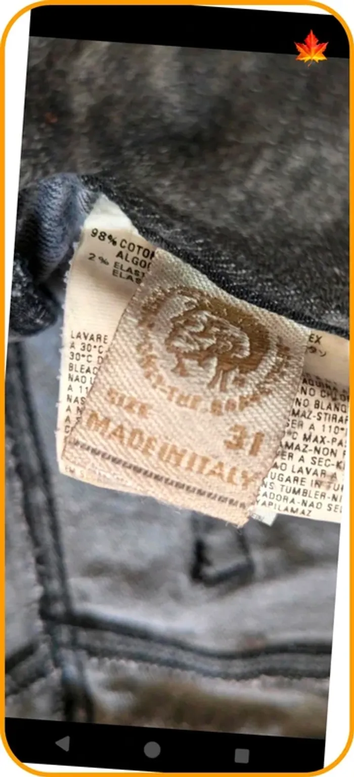 Jeans Diesel femme 40 - photo numéro 8