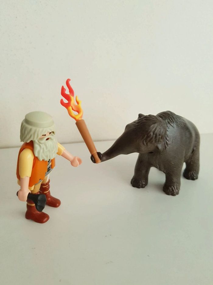 Chasseur préhistorique, mammouth, dent de sabre Playmobil history - photo numéro 9