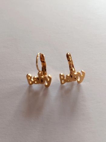 Boucles d'oreilles Fille Baby avec clips