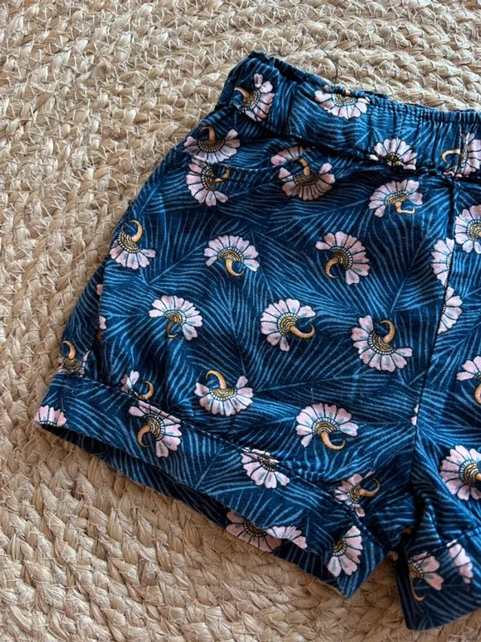 Short fleuri Gemo - photo numéro 2