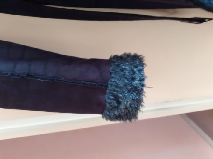 Etam - Manteau Long Hiver Col fourré - Noir - T36 - photo numéro 5