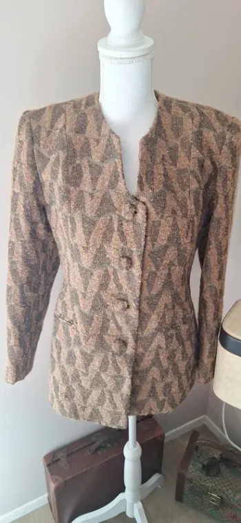 Veste vintage made in France rétro 80's 90's t38 #F38M-126