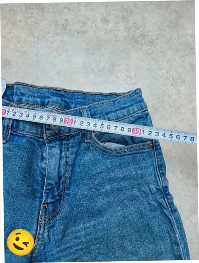 Jeans Levi's 511 W29 FR38 L30 coupe droite bleu Homme Men pan274b - photo numéro 4