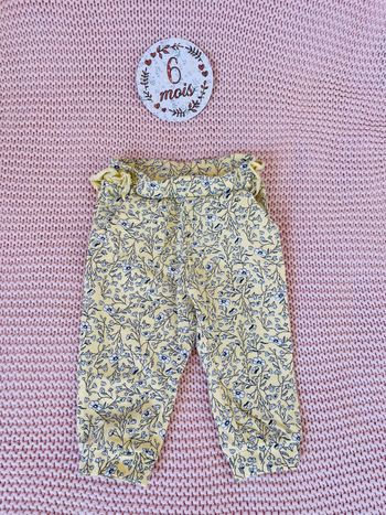 Pantalon jaune 6 mois