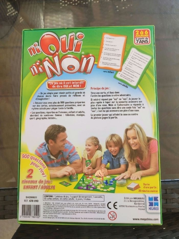 Jeu ni oui ni non - photo numéro 3