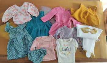 Lot vêtements fille 12 mois