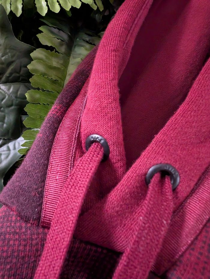 Sweat capuche Nike rouge - photo numéro 3