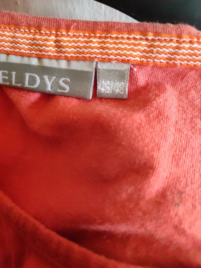 Beau petit tee shirt corail - photo numéro 5