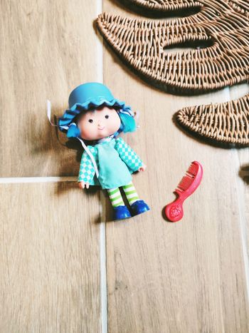 🍓Poupée Charlotte aux fraises Confiture d'airelles Baba hortensia année 1979 American Greetings