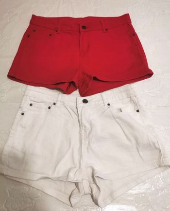 2 shorts en jeans