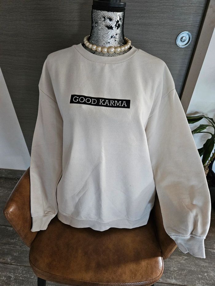 Pull blanc - photo numéro 2