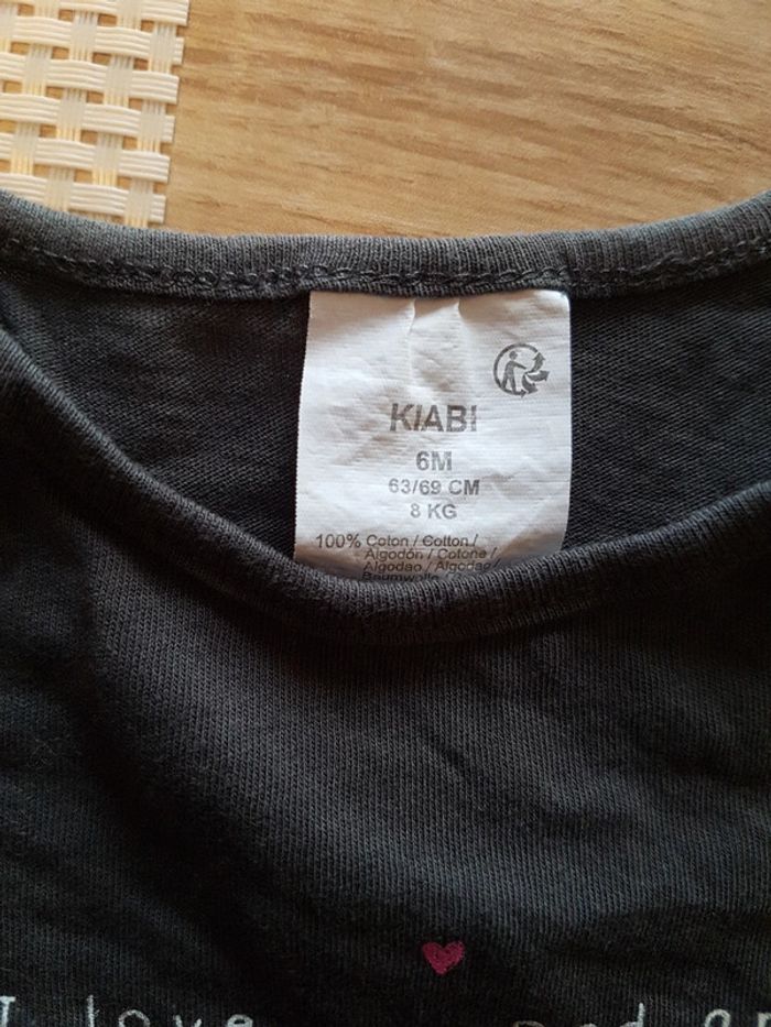 T shirt bébé fille 6 mois - photo numéro 2