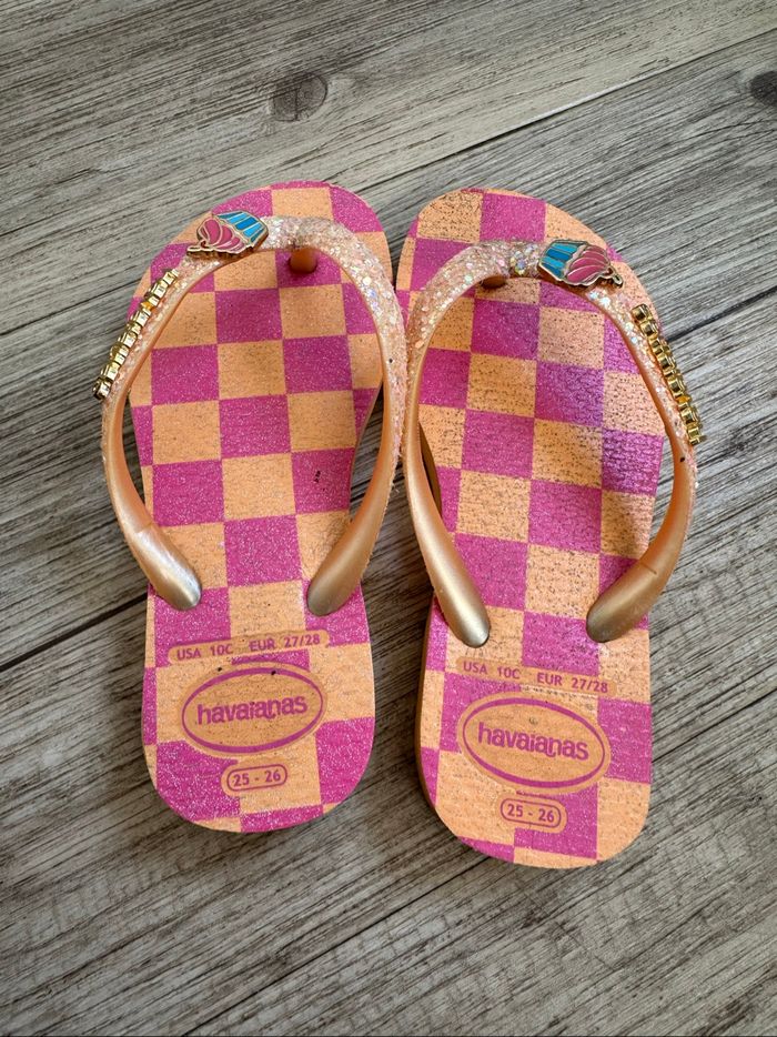 Tong paillette  cupcake havaianas 25/26 fille - photo numéro 3