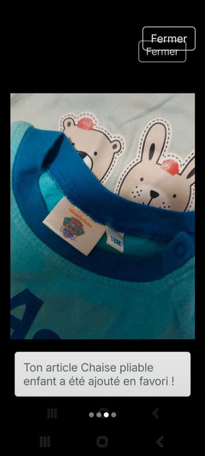 Lot 5 tee-shirts - photo numéro 3