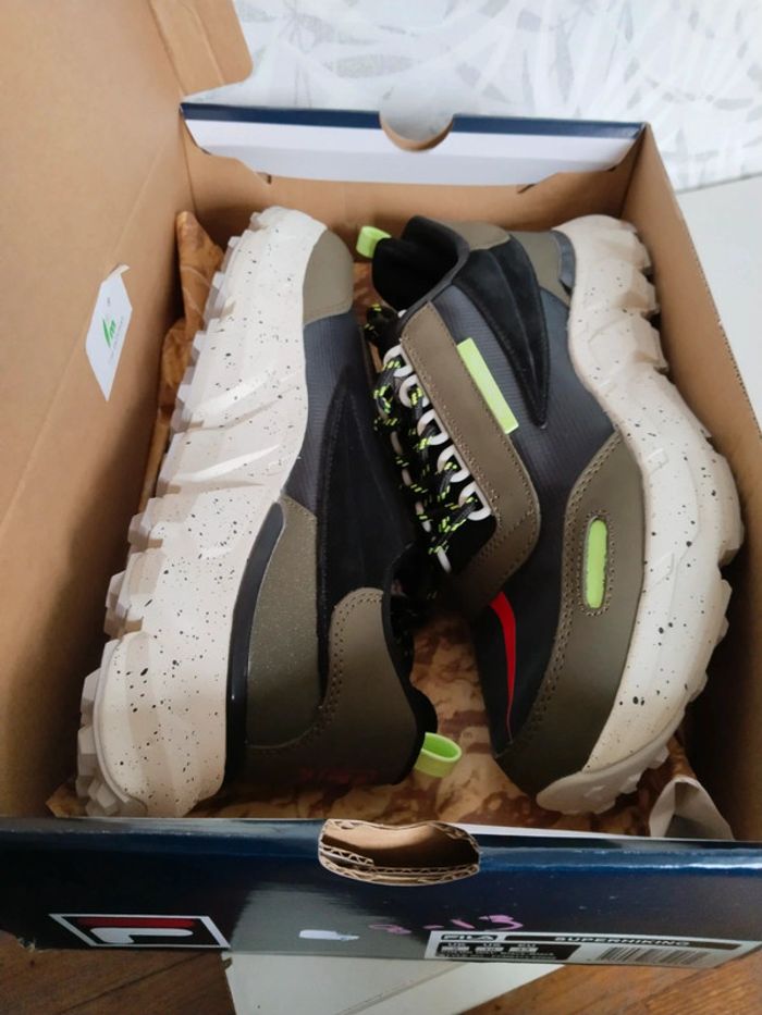 baskets sneakers FILA cuir homme neuves P 43 - photo numéro 11