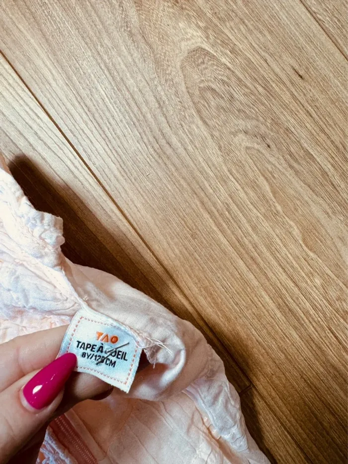 Taille 8 ans robe d’été fille TAO rose pale Neuve 🩷 - photo numéro 6