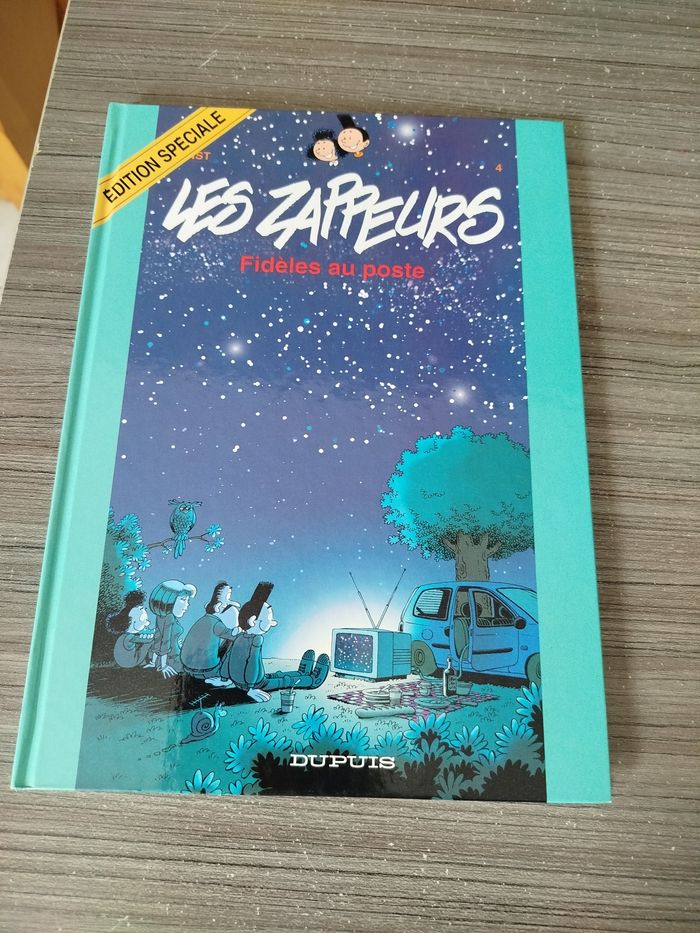 BD Les Zappeurs Tome 4