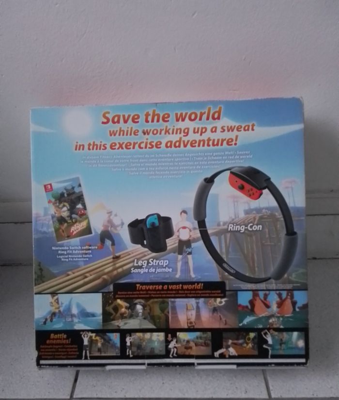 Jeu Ring Fit Adventur Nintendo Switch. 7ans+ - photo numéro 2