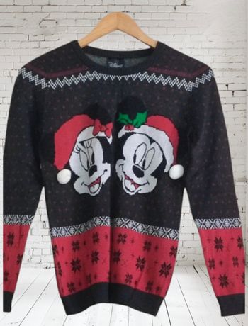 Pull de Noël Mickey et Minnie ( Disney )