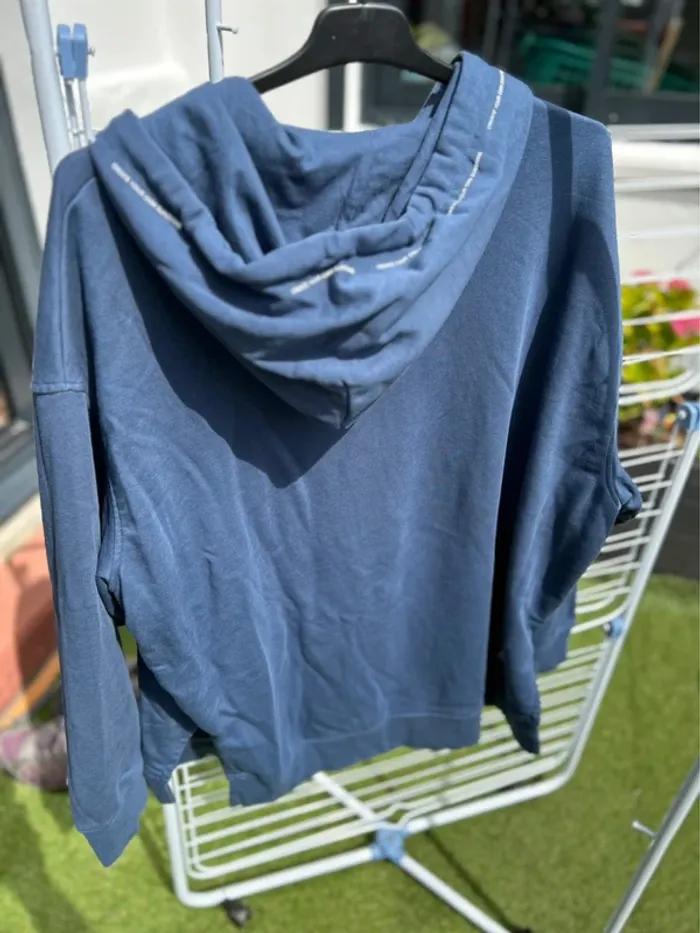 Sweat-shirt à capuche bleu C&A Active taille L   Jamais porté comme neuf - photo numéro 4